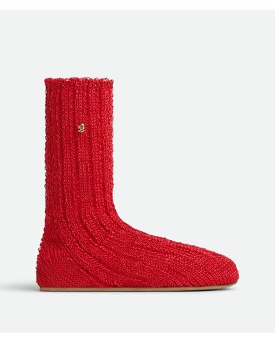Bottega Veneta Domenica Boot - Red