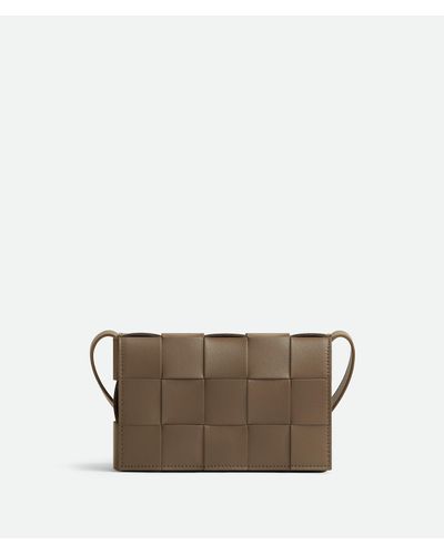 Bottega Veneta Kleine Cassette - Braun