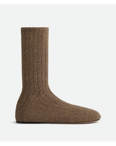 Bottega Veneta Domenica Stiefel - Braun