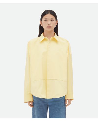Bottega Veneta Cotton Shirt - Yellow