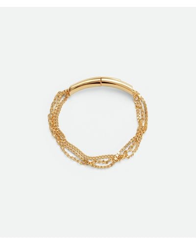 Bottega Veneta Bracelet Detail Chain - Métallisé