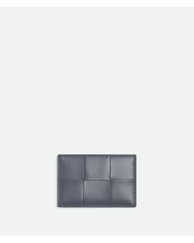 Bottega Veneta Cassette Credit Card Case - Gray