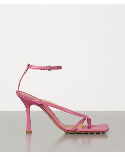 Bottega Veneta Stretch Sandals - Pink