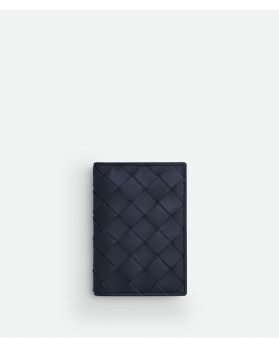Bottega Veneta Flap Card Case - Blue
