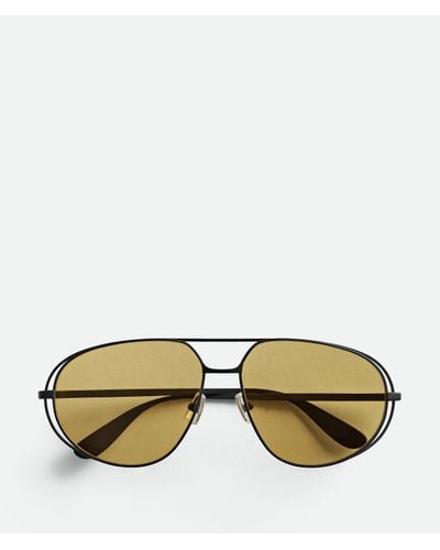 Bottega Veneta Lunettes De Soleil Aviateur Classic - Multicolore