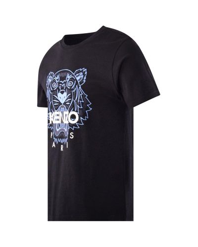 kenzo t shirt black blue