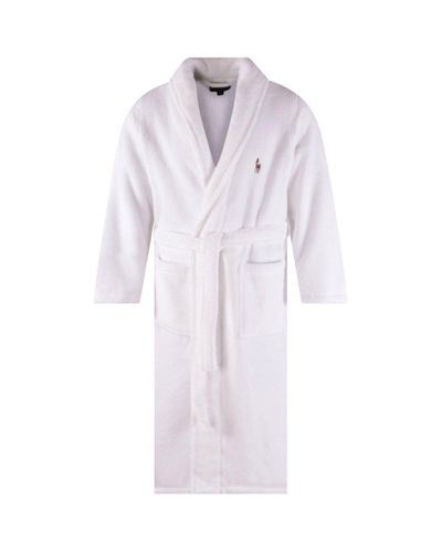 white polo robe