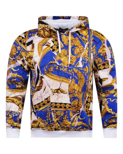 blue versace sweatshirt