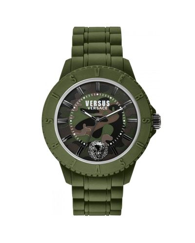 versace watch green
