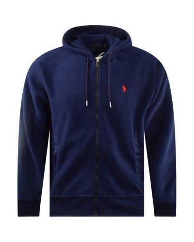 Ralph lauren hoodie navy blue Outlet