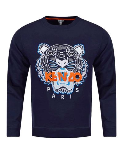 navy logo sweatshirt
