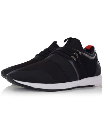 hugo boss hybrid runner trainers