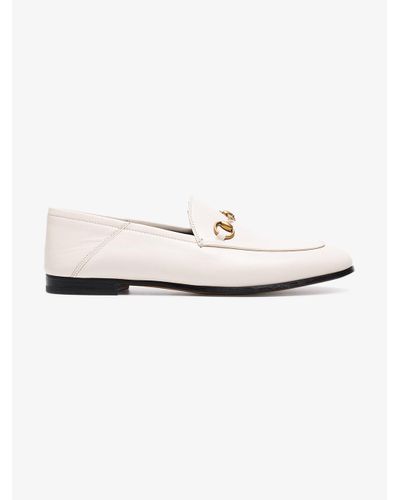 gucci loafers cream