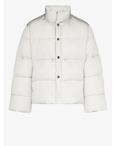 Jacquemus Synthetic La Doudoune Puffer Jacket in Gray for Men - Lyst