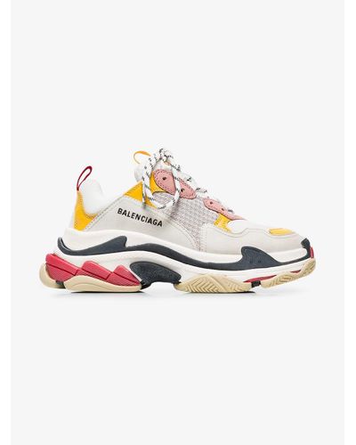 balenciaga white and pink