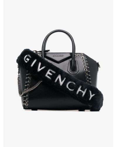 givenchy fur strap