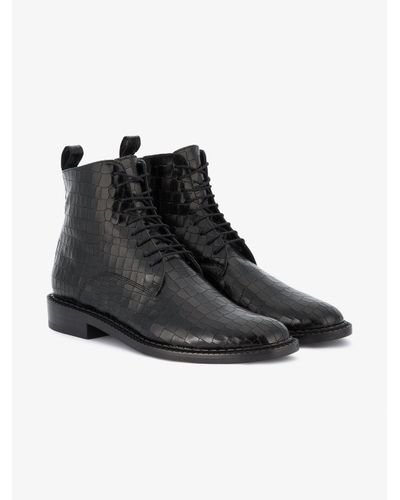 clergerie combat boots
