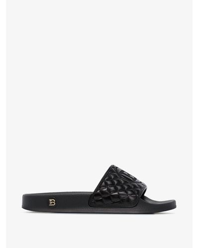 35 It Women's Slides In Monogram Rubber Black :: Keweenaw Bay Indian Community