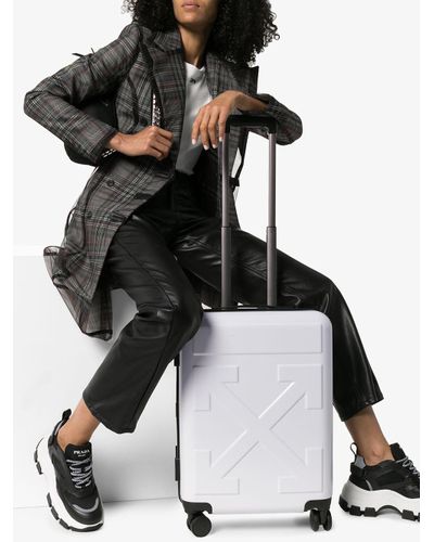 Off White C O Virgil Abloh White For Travel Arrow Trolley Lyst