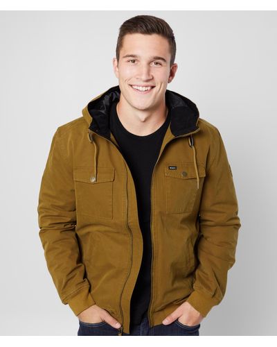 rvca hooded bomber