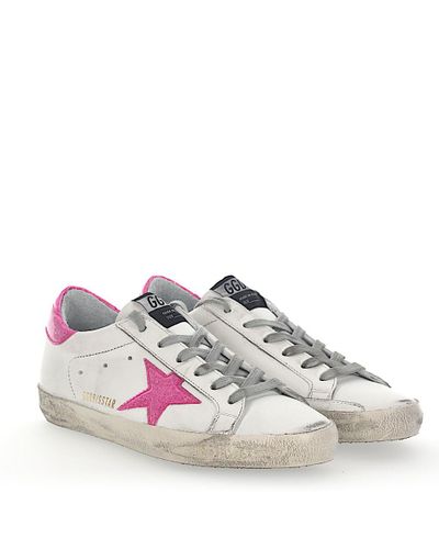 golden goose hot pink star