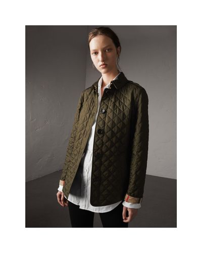 burberry olive jacket