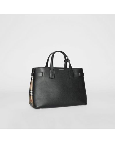 burberry medium banner vintage check bag