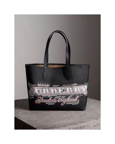 burberry doodle tote