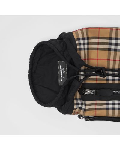 burberry small vintage check duffle
