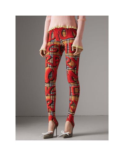 burberry leggings