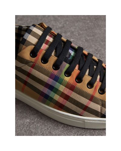 burberry rainbow sneaker