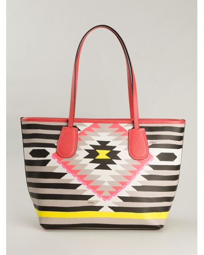 aztec print purse