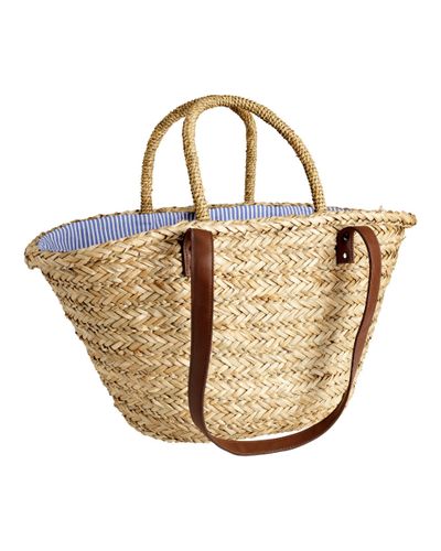 large straw tote