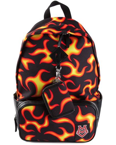 moschino flame backpack