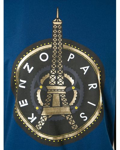 kenzo eiffel tower t shirt