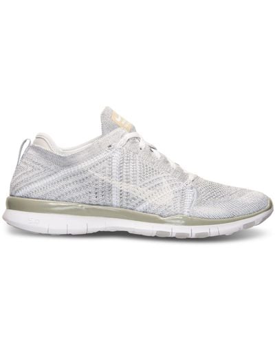 nike women's free tr flyknit training sneakers from finish line