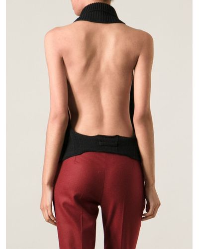 backless shirts