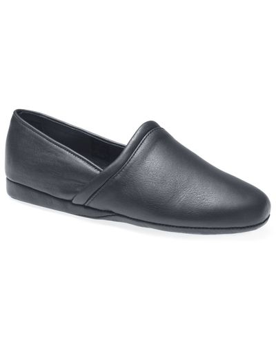 L.B. Evans Leather Aristocrat Opera Slippers in Black for Men - Lyst