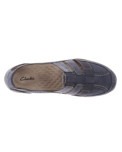 clarks haley stork navy
