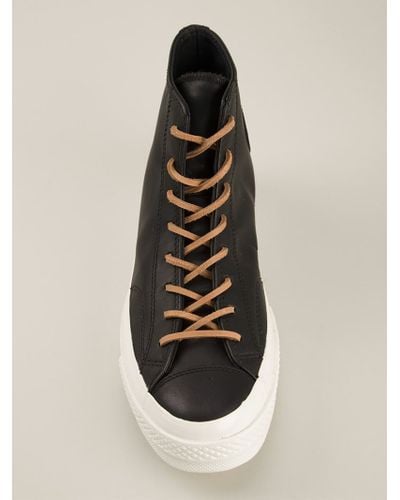 converse thick sole mens