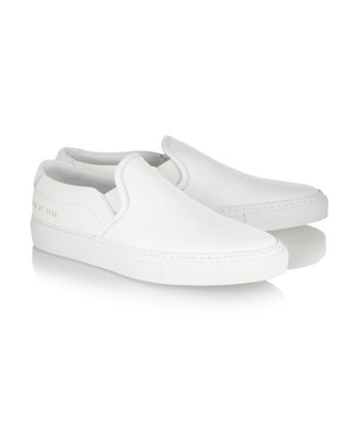common projects white slip on