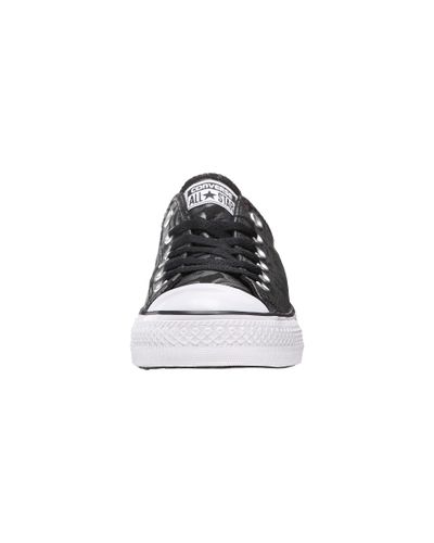 Converse Chuck Taylor® All Star® Rose Print Ox in Black | Lyst الشيب
