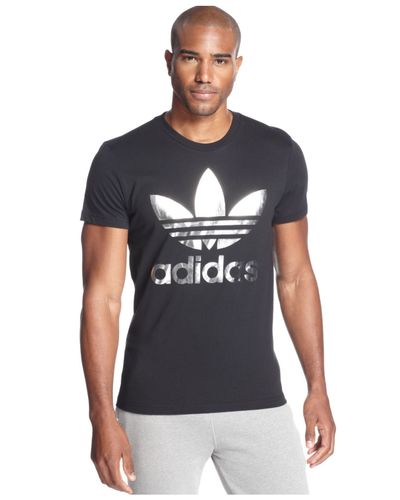 White and silver adidas shirt Clearance