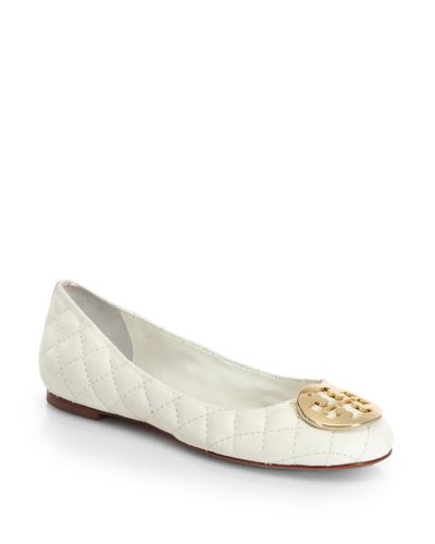 tory burch quinn quilted flats