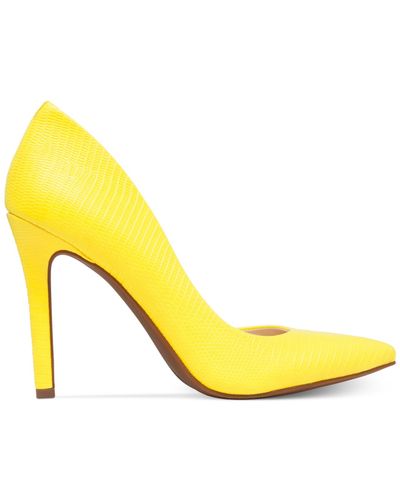 Jessica simpson yellow pumps Clearance