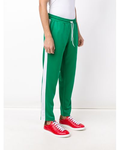 White pants with green stripes Clearance