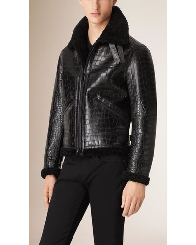 burberry crocodile jacket