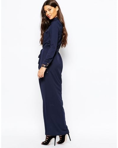 next belted maxi shirt dress