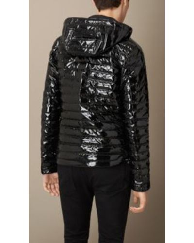 high gloss down jacket