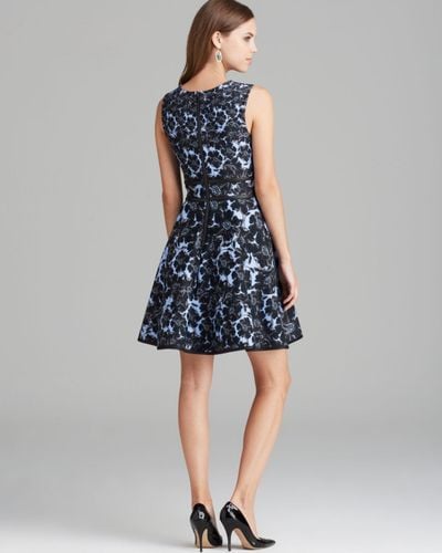 Cynthia Rowley Dress Bonded Floral Party - Lyst